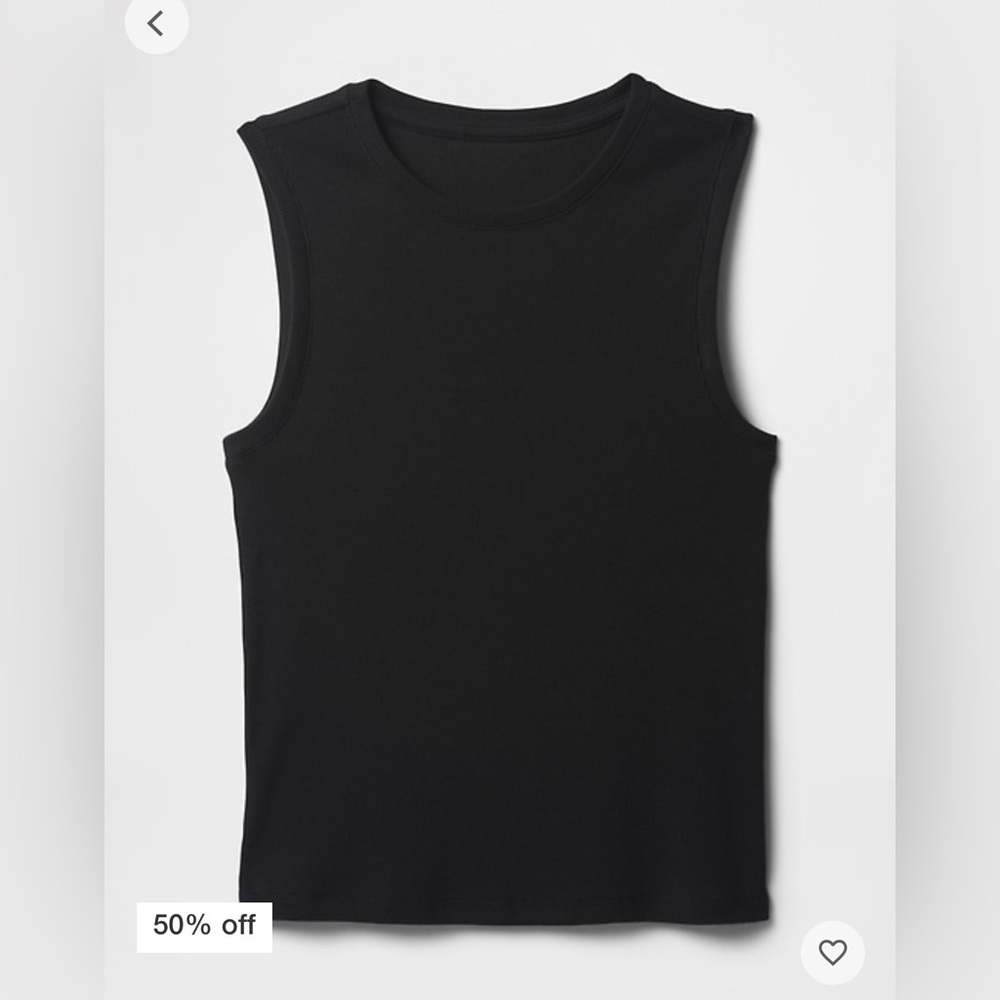 NWT GAP Modern Rib High-Neck Top - Picture 5 of 7